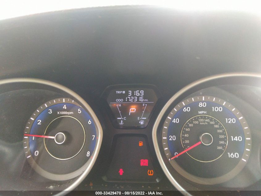 2013 HYUNDAI ELANTRA COUPE GS PZEV KMHDH6AE8DU006890
