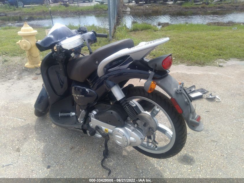 2009 APRILIA SCARABEO 100 ZD4VAC00X9S001294