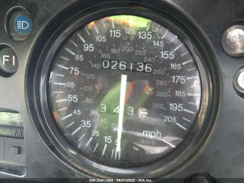 2000 HONDA CBR1100 XX JH2SC3503YM300072
