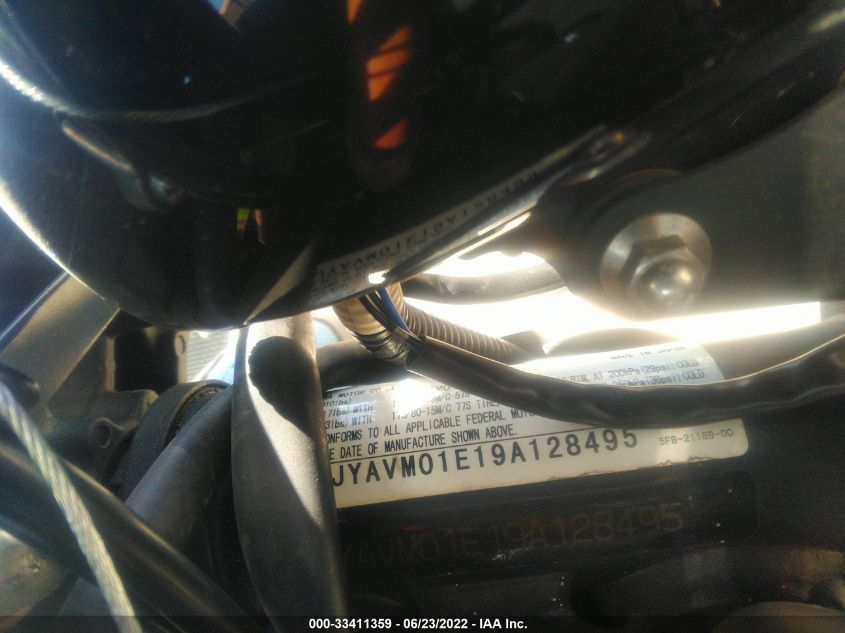 2009 YAMAHA XVS650 A/AT JYAVM01E19A128495