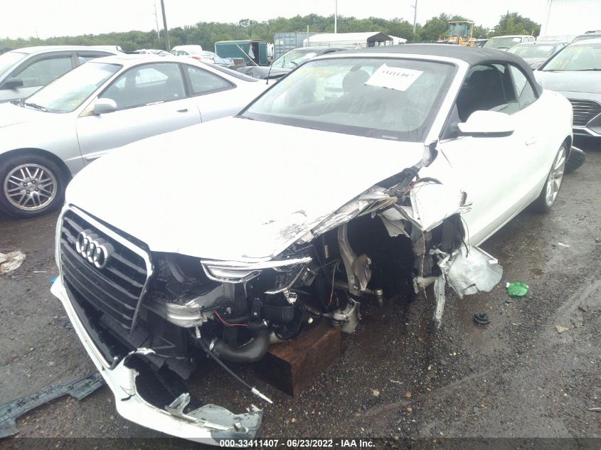 2013 AUDI A5 PREMIUM PLUS WAULFAFH8DN002213
