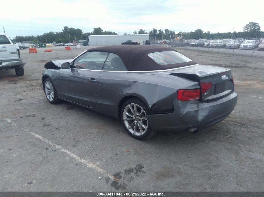 2014 AUDI A5 PREMIUM PLUS WAUJFAFH3EN015878