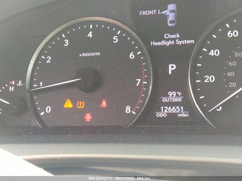 2014 LEXUS LS 460 L JTHGL5EF9E5052753