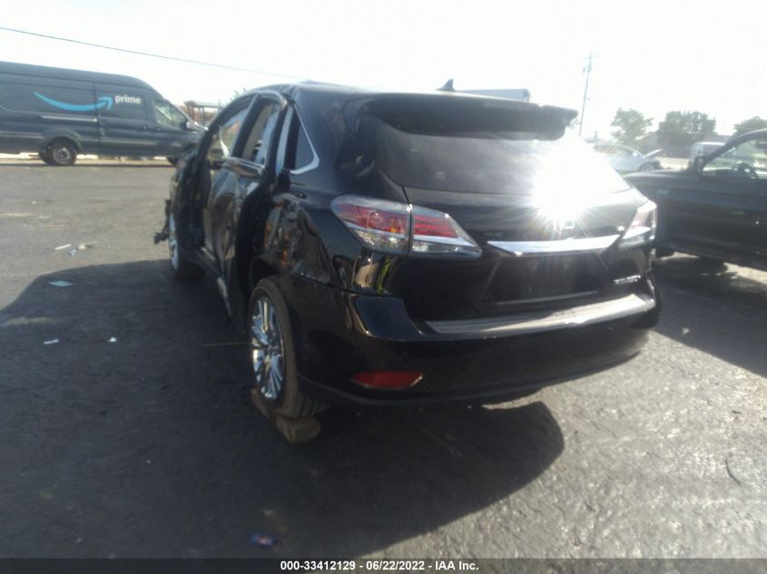 2013 LEXUS RX 450H JTJZB1BA5D2007286