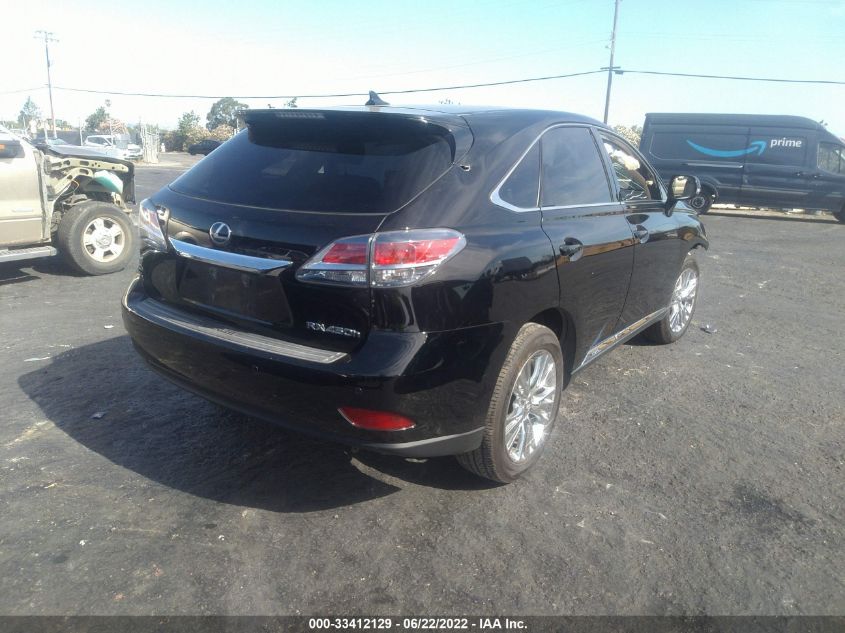 2013 LEXUS RX 450H JTJZB1BA5D2007286