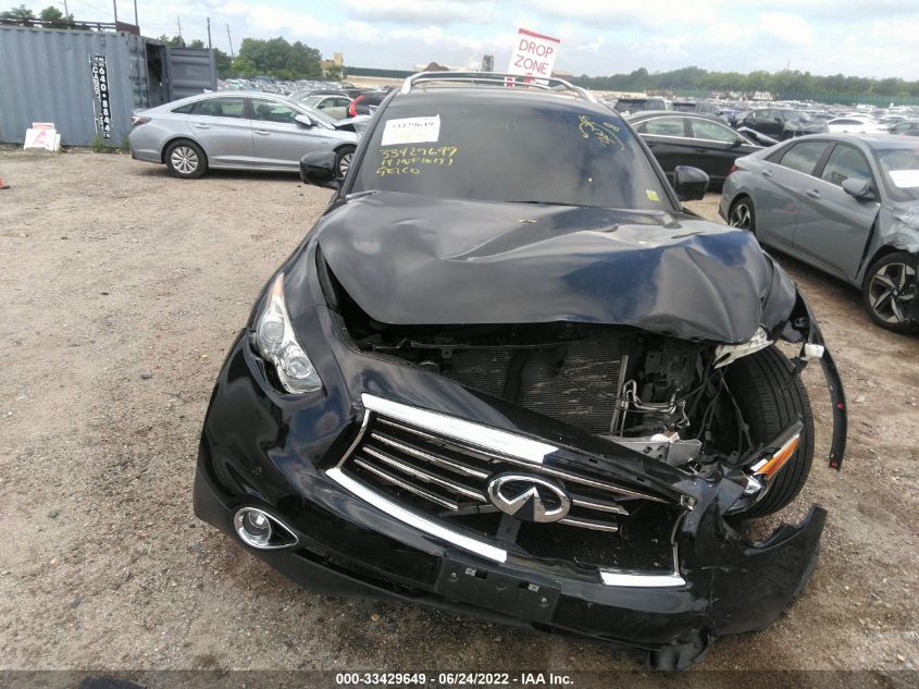 2014 INFINITI QX70 JN8CS1MW6EM412696