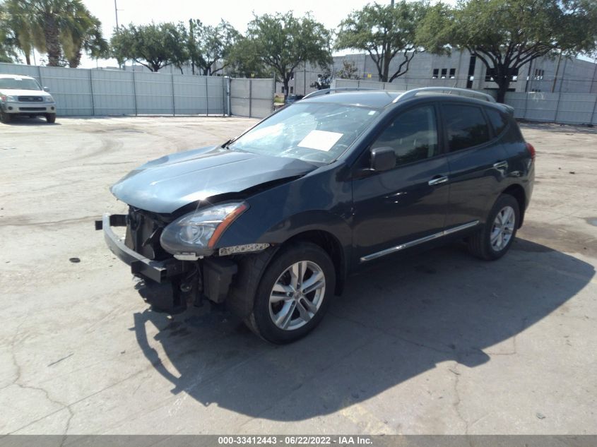 2015 NISSAN ROGUE SELECT S JN8AS5MTXFW656118