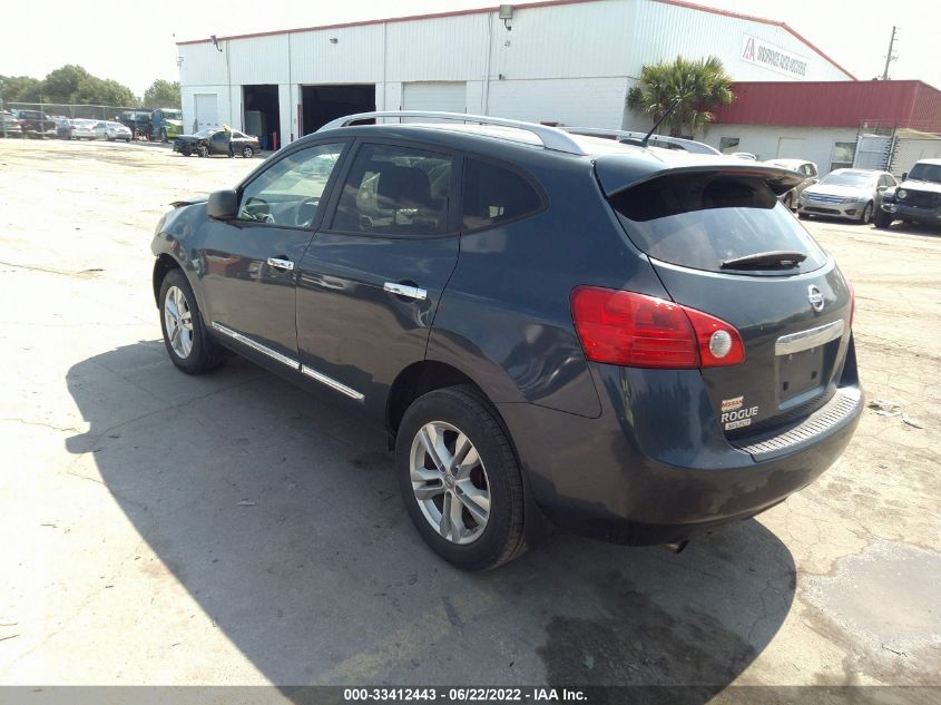 2015 NISSAN ROGUE SELECT S JN8AS5MTXFW656118
