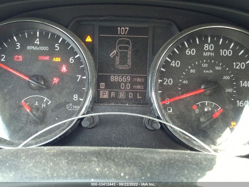 2015 NISSAN ROGUE SELECT S JN8AS5MTXFW656118