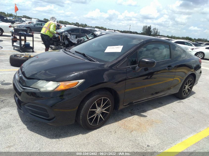 2014 HONDA CIVIC COUPE LX 2HGFG3B59EH501621