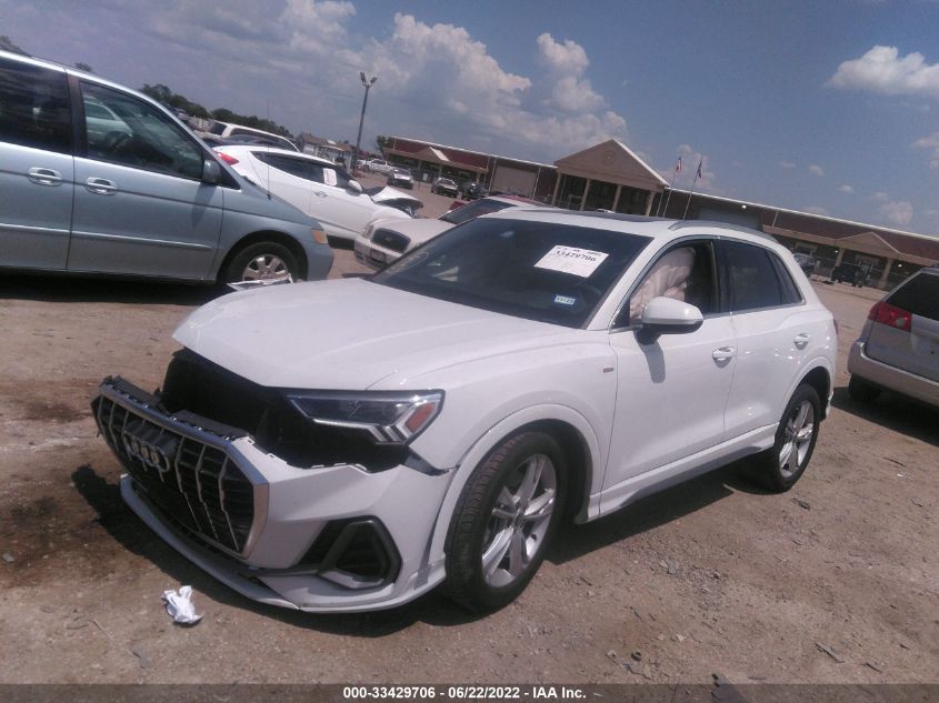 WA1EECF30N1021310 Audi Q3 S LINE PREMIUM PLUS 2