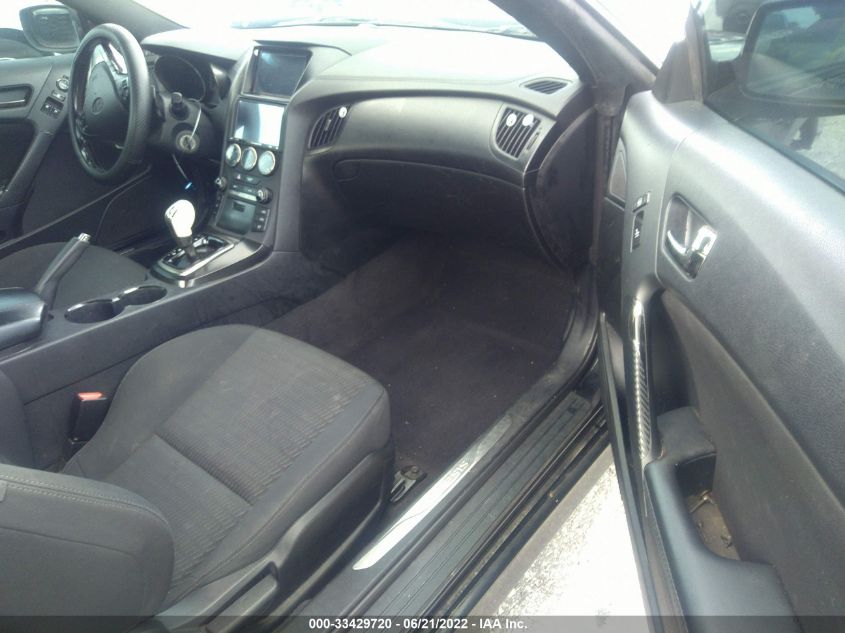 2013 HYUNDAI GENESIS COUPE 2.0T KMHHT6KD3DU100875