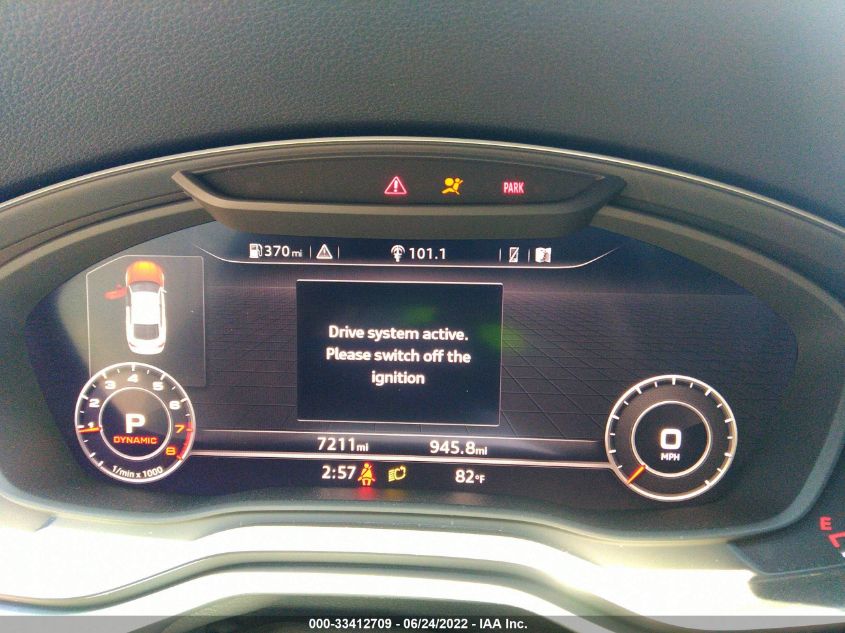 2019 AUDI A5 SPORTBACK PREMIUM PLUS WAUENCF56KA031923