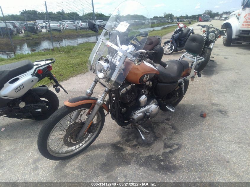 2008 HARLEY-DAVIDSON XL1200 C ANNIVERSARY 1HD1CT3498K427879