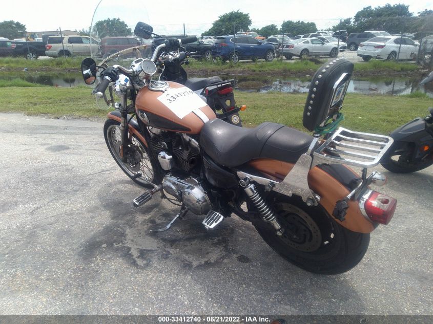 2008 HARLEY-DAVIDSON XL1200 C ANNIVERSARY 1HD1CT3498K427879