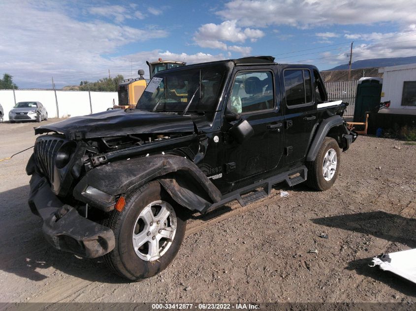 2021 JEEP WRANGLER UNLIMITED SPORT S 1C4HJXDMXMW696553