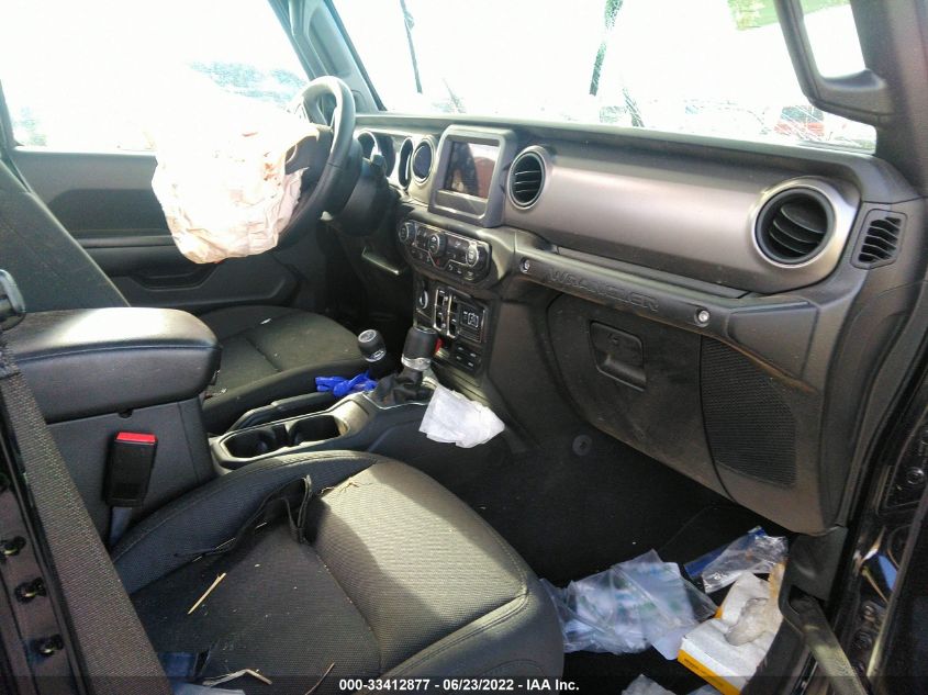 2021 JEEP WRANGLER UNLIMITED SPORT S 1C4HJXDMXMW696553
