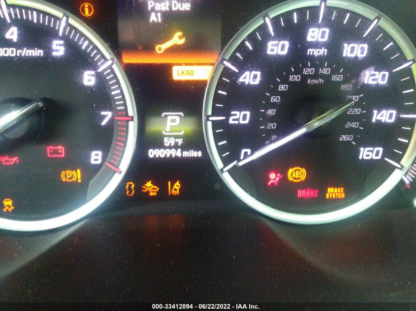 2015 ACURA TLX TECH 19UUB1F53FA006206
