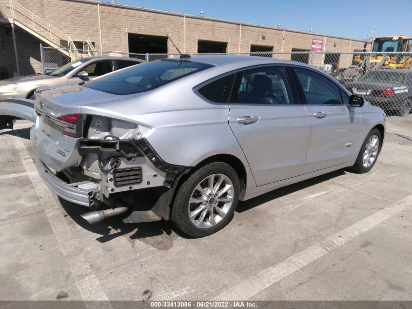 2017 FORD FUSION ENERGI SE 3FA6P0PU5HR264931