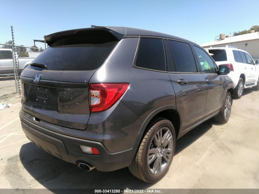 2021 HONDA PASSPORT EX-L 5FNYF7H58MB006033