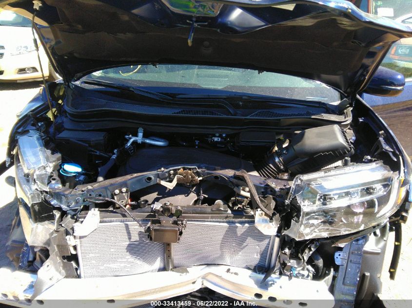2022 HONDA RIDGELINE RTL-E 5FPYK3F76NB021695