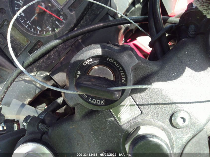 2009 HONDA CBR600 RR JH2PC40029K201436