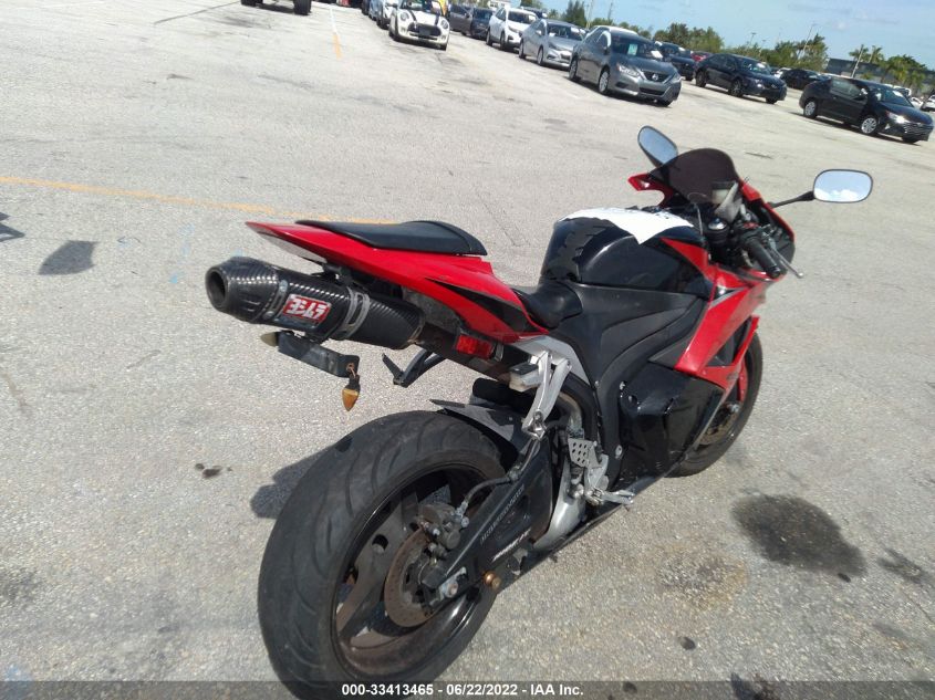 2009 HONDA CBR600 RR JH2PC40029K201436