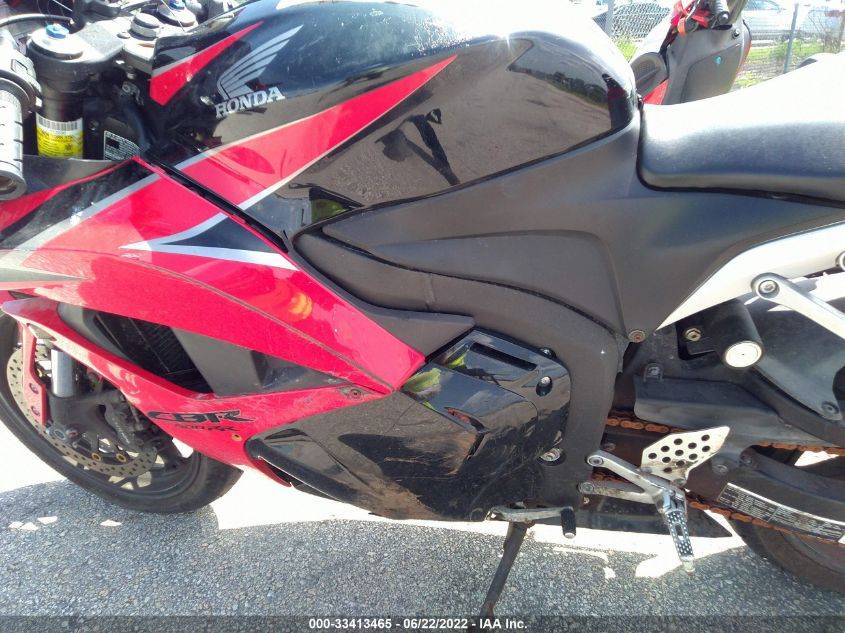 2009 HONDA CBR600 RR JH2PC40029K201436