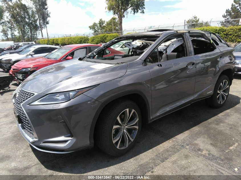 2021 LEXUS RX RX 450H 2T2HGMDA2MC057350