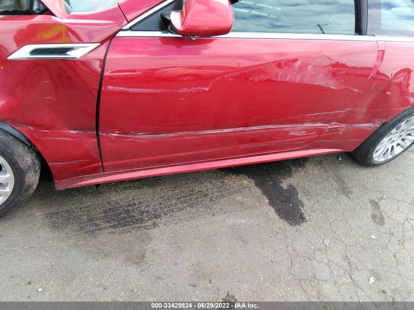 2013 CADILLAC CTS COUPE PERFORMANCE 1G6DM1E36D0150797