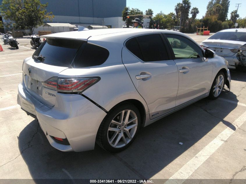 2014 LEXUS CT 200H HYBRID JTHKD5BH0E2175114