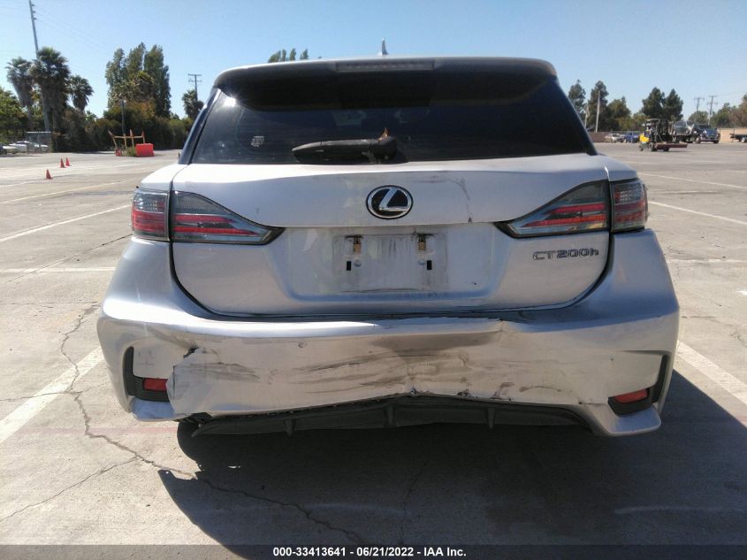 2014 LEXUS CT 200H HYBRID JTHKD5BH0E2175114