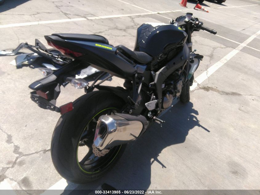 2022 KAWASAKI ZX636 K JKBZXJH12NA012230