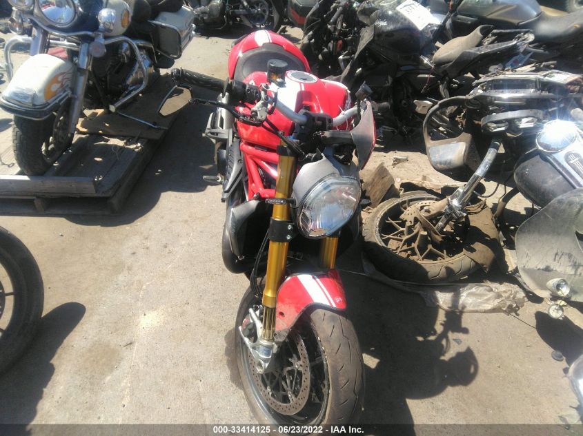 2016 DUCATI MONSTER 1200 S ZDM1RBSW7GB018182