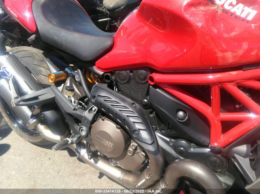 2016 DUCATI MONSTER 1200 S ZDM1RBSW7GB018182