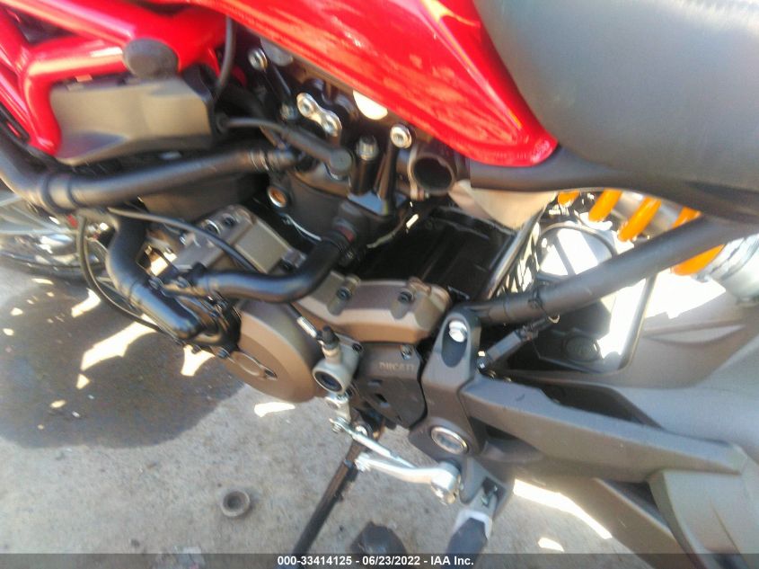 2016 DUCATI MONSTER 1200 S ZDM1RBSW7GB018182