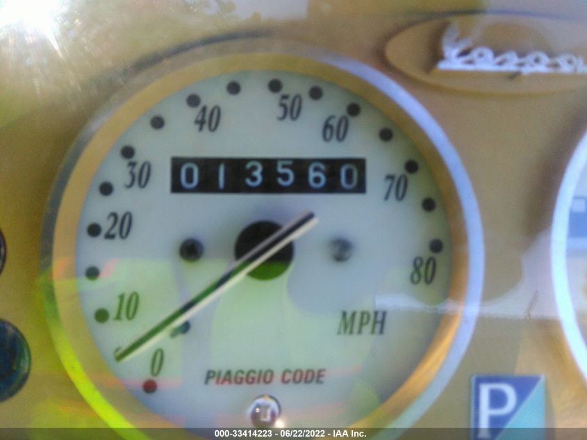 2001 VESPA M198F ZAPM198F015003382