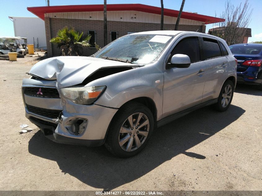 2014 MITSUBISHI OUTLANDER SPORT ES 4A4AP3AU6EE025877