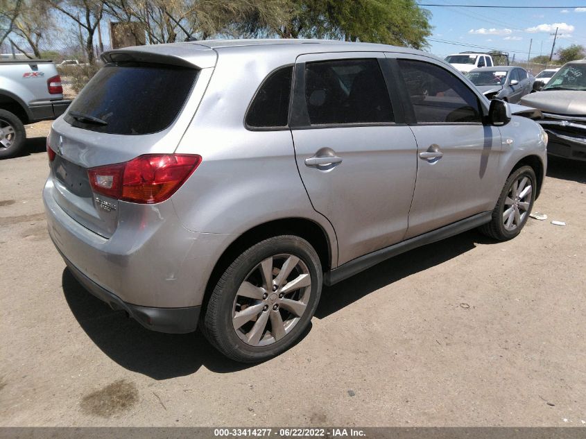 2014 MITSUBISHI OUTLANDER SPORT ES 4A4AP3AU6EE025877