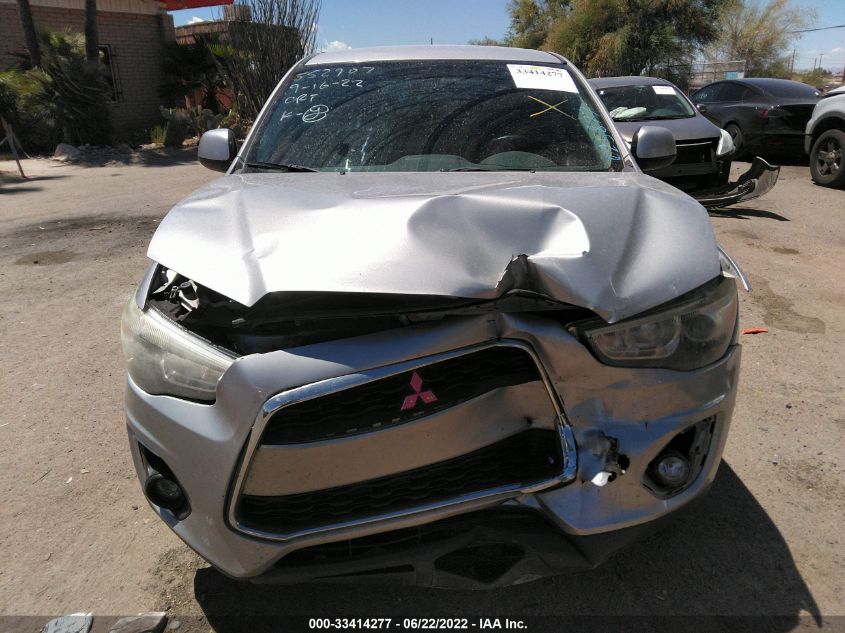 2014 MITSUBISHI OUTLANDER SPORT ES 4A4AP3AU6EE025877