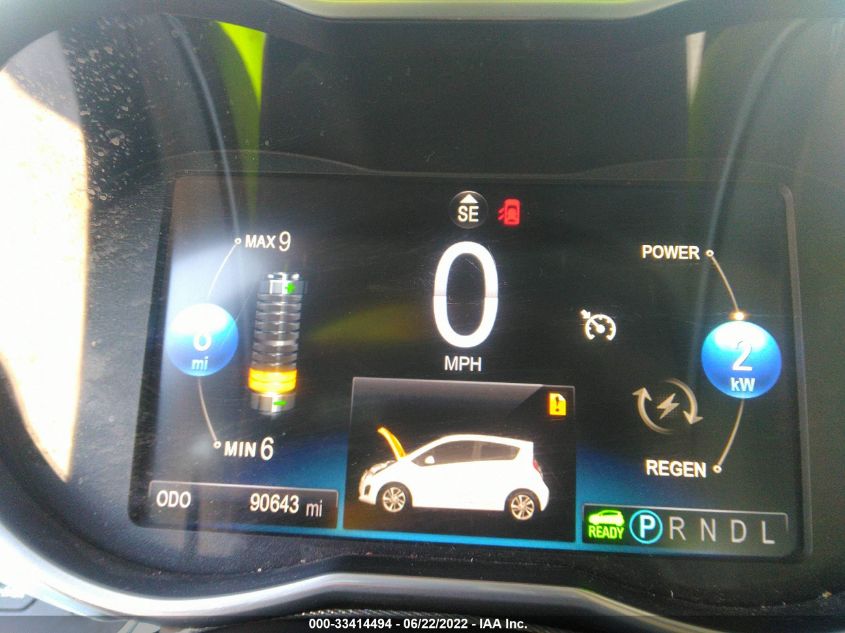 2014 CHEVROLET SPARK EV LT KL8CL6S04EC417849