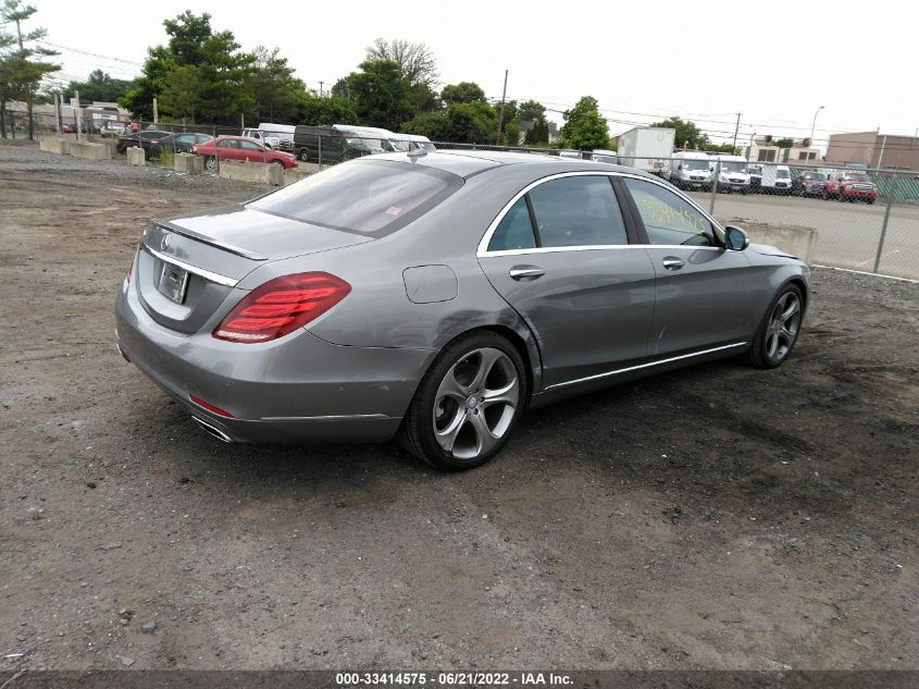 2015 MERCEDES-BENZ S-CLASS S 550 WDDUG8CB4FA070554