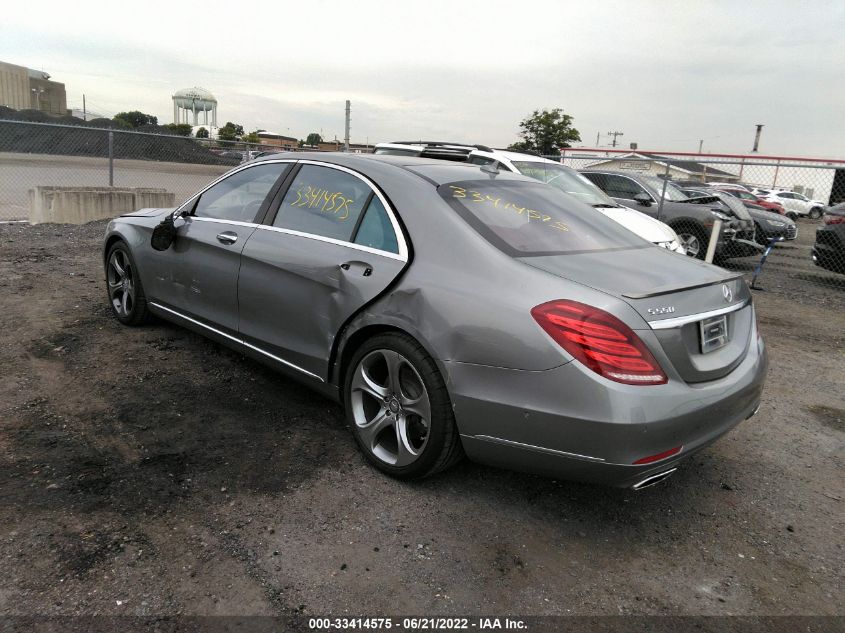 2015 MERCEDES-BENZ S-CLASS S 550 WDDUG8CB4FA070554