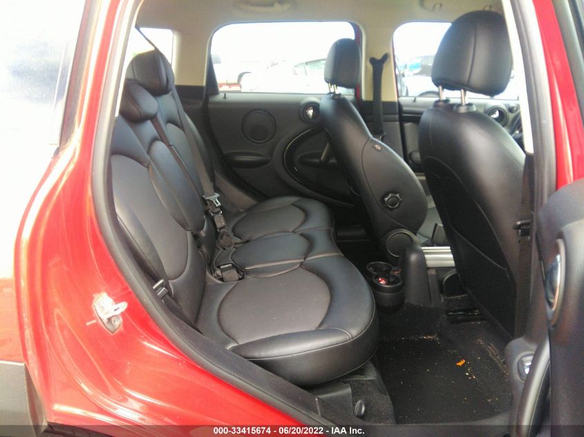 2014 MINI COOPER COUNTRYMAN S WMWZC3C55EWT00934