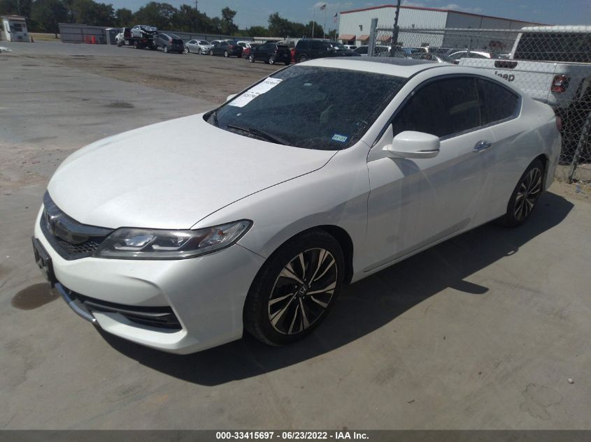 2017 HONDA ACCORD COUPE EX-L V6 1HGCT2B97HA002055