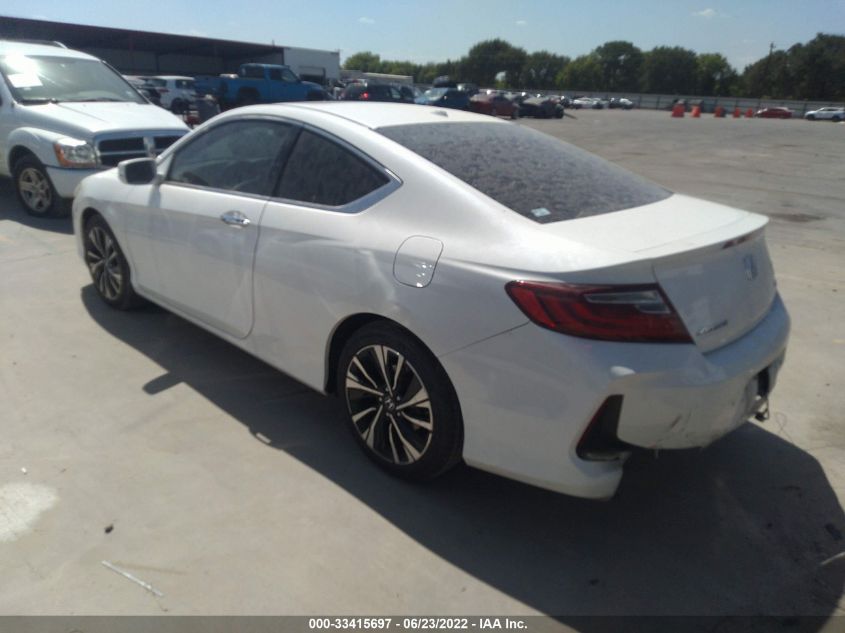 2017 HONDA ACCORD COUPE EX-L V6 1HGCT2B97HA002055