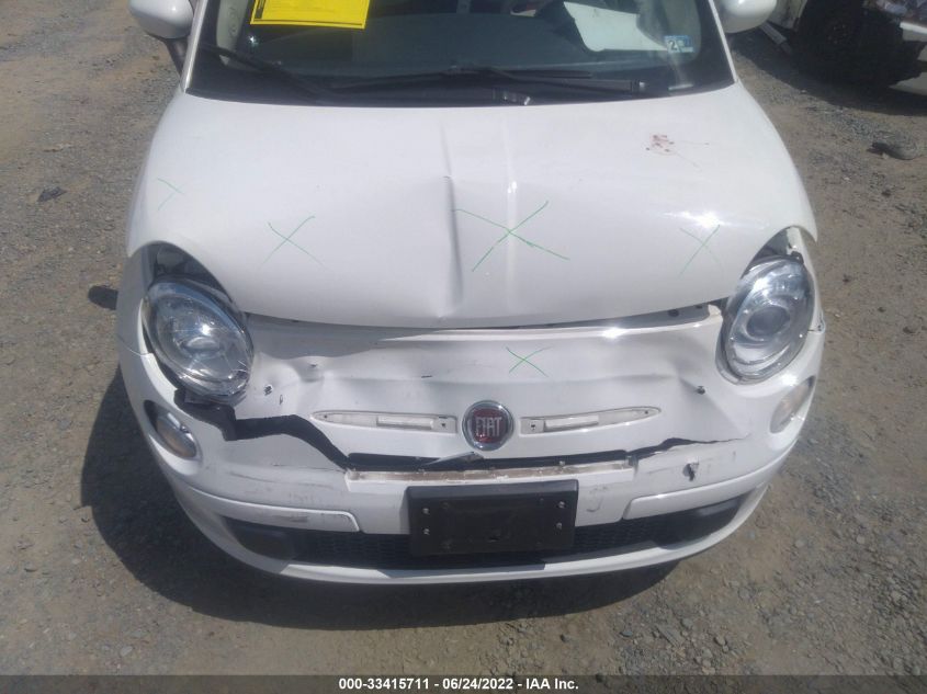 2013 FIAT 500 POP 3C3CFFDR8DT636010