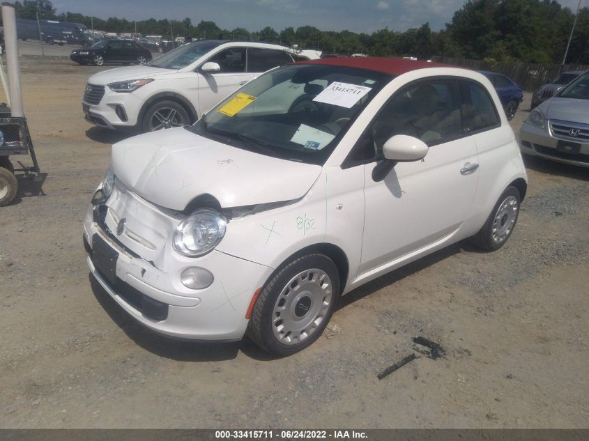 2013 FIAT 500 POP 3C3CFFDR8DT636010