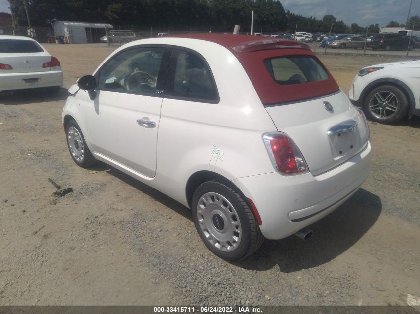 2013 FIAT 500 POP 3C3CFFDR8DT636010