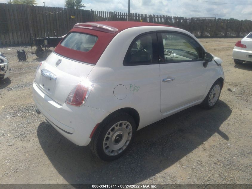 2013 FIAT 500 POP 3C3CFFDR8DT636010